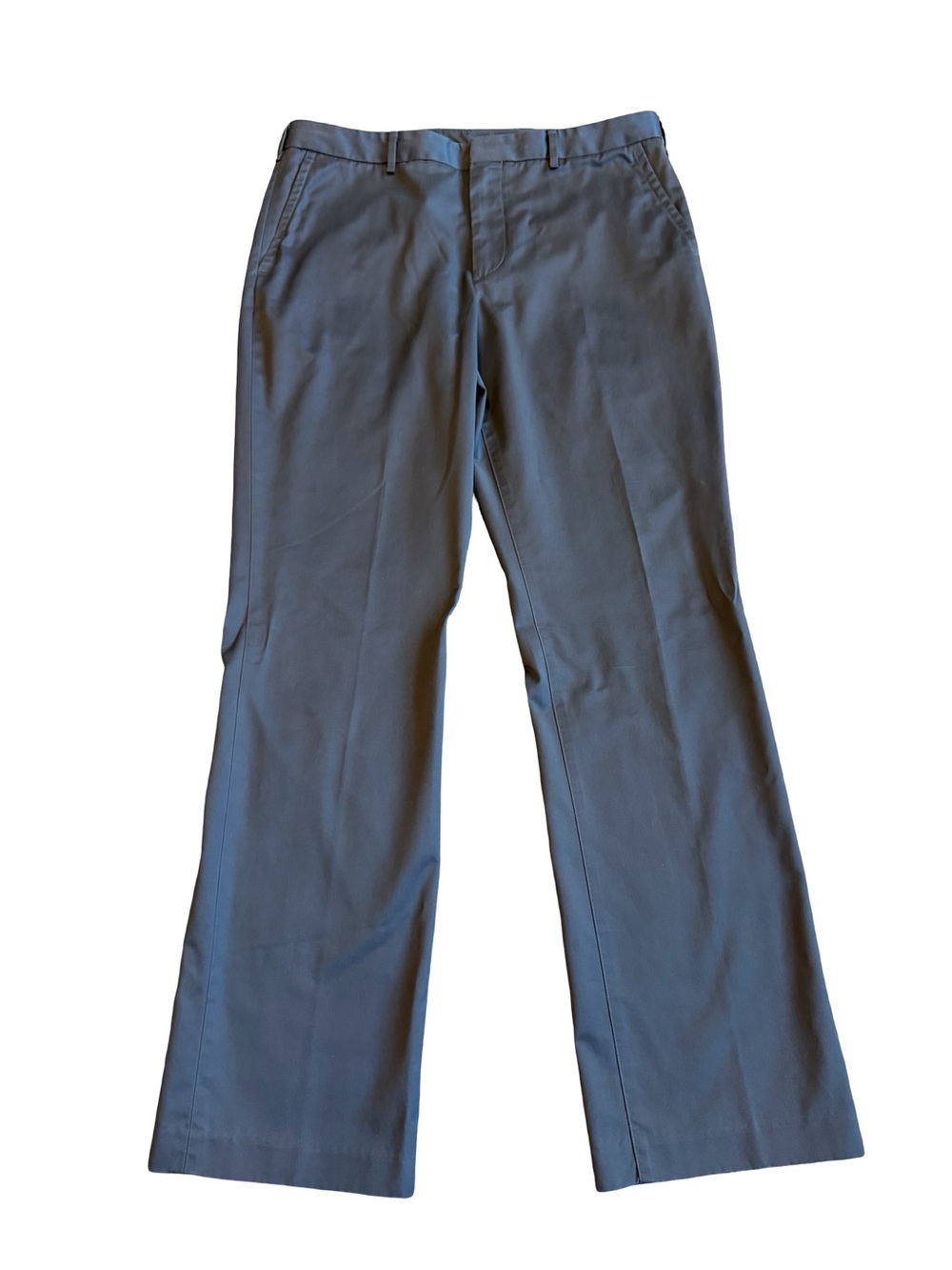 Bonobos Friday Pants Dark Grey Straight Fit Slacks Trousers Cotton Size 34 Men's